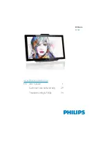 Предварительный просмотр 1 страницы Philips Brilliance 231C5 User Manual