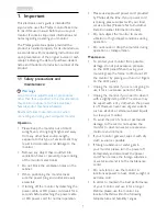 Preview for 3 page of Philips Brilliance 231P4QPY User Manual