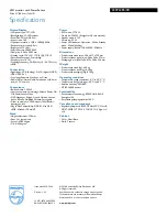 Preview for 3 page of Philips Brilliance 235PL2ES Specifications