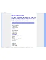 Preview for 92 page of Philips Brilliance 240PW9EB User Manual