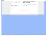 Предварительный просмотр 14 страницы Philips Brilliance 240SW9FB Electronic User'S Manual