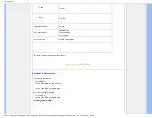 Предварительный просмотр 34 страницы Philips Brilliance 240SW9FB Electronic User'S Manual
