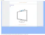 Предварительный просмотр 38 страницы Philips Brilliance 240SW9FB Electronic User'S Manual