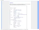 Предварительный просмотр 81 страницы Philips Brilliance 240SW9FB Electronic User'S Manual