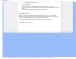 Предварительный просмотр 107 страницы Philips Brilliance 240SW9FB Electronic User'S Manual