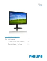 Philips Brilliance 241B4 User Manual предпросмотр