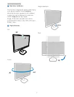 Предварительный просмотр 9 страницы Philips Brilliance 241P4QPYK User Manual