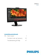 Philips Brilliance 241P6 User Manual preview