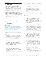 Preview for 3 page of Philips Brilliance 241P6 User Manual