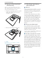 Предварительный просмотр 10 страницы Philips Brilliance 242G5DJEB User Manual