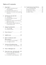 Preview for 2 page of Philips Brilliance 242P6V User Manual