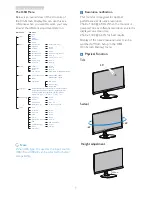 Preview for 9 page of Philips Brilliance 258B6 User Manual