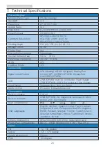 Preview for 22 page of Philips Brilliance 272B7 User Manual