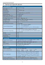 Preview for 16 page of Philips Brilliance 272B8 User Manual