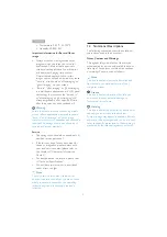 Preview for 4 page of Philips Brilliance 279X6 User Manual