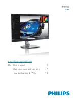 Philips Brilliance 288P6 User Manual предпросмотр