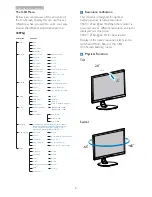 Предварительный просмотр 10 страницы Philips Brilliance 288P6 User Manual