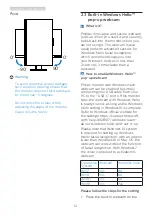 Предварительный просмотр 14 страницы Philips Brilliance 329P1 User Manual