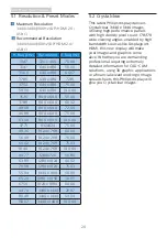 Preview for 22 page of Philips Brilliance 349P7 User Manual