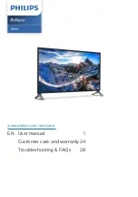 Philips Brilliance 438P1 Manual preview