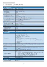 Preview for 25 page of Philips Brilliance 439P1 User Manual