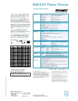 Предварительный просмотр 2 страницы Philips Brilliance BDH4211 Brochure