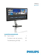 Philips Brilliance BDM3470UP User Manual предпросмотр