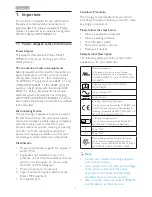 Preview for 3 page of Philips Brilliance C240P4 User Manual