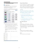 Preview for 25 page of Philips Brilliance C240P4 User Manual