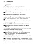 Preview for 122 page of Philips Bruce FC6093 User Manual