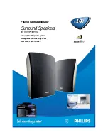 Preview for 1 page of Philips BS100 Product Information