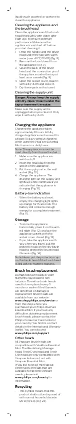 Preview for 7 page of Philips BSC111 User Manual