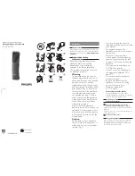Philips BT1000 User Manual preview