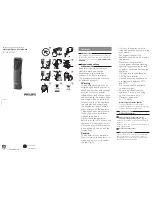 Philips BT1000 User Manual предпросмотр