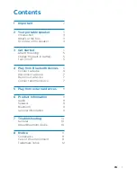 Preview for 3 page of Philips BT110 User Manual