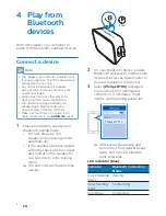 Preview for 8 page of Philips BT110 User Manual