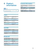 Preview for 11 page of Philips BT110 User Manual