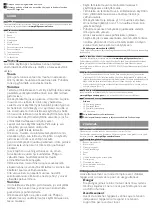 Предварительный просмотр 7 страницы Philips BT160 User Manual