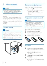 Preview for 8 page of Philips BT2110 User Manual