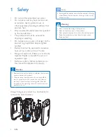 Preview for 4 page of Philips BT2600 User Manual