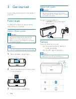 Предварительный просмотр 8 страницы Philips BT3000 User Manual