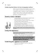 Preview for 10 page of Philips BT3201 Manual