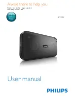 Предварительный просмотр 1 страницы Philips BT3500 User Manual