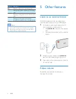 Предварительный просмотр 9 страницы Philips BT3500 User Manual