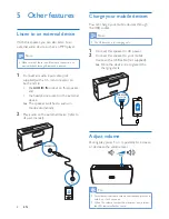 Предварительный просмотр 10 страницы Philips BT4000 User Manual