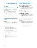 Предварительный просмотр 12 страницы Philips BT4100 User Manual