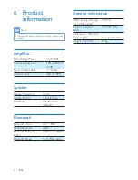 Preview for 10 page of Philips BT50 User Manual