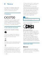 Preview for 12 page of Philips BT50 User Manual