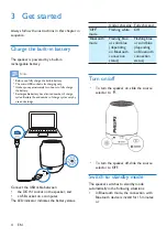 Предварительный просмотр 5 страницы Philips BT51 User Manual