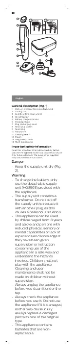 Preview for 2 page of Philips BT5520 Manual